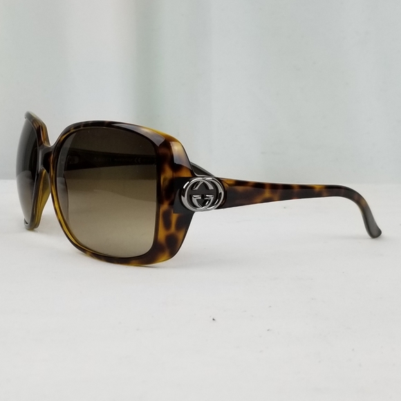 gucci square tortoise sunglasses